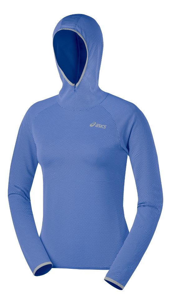 Womens ASICS Jaide Hoody Long Sleeve No Zip Technical Tops