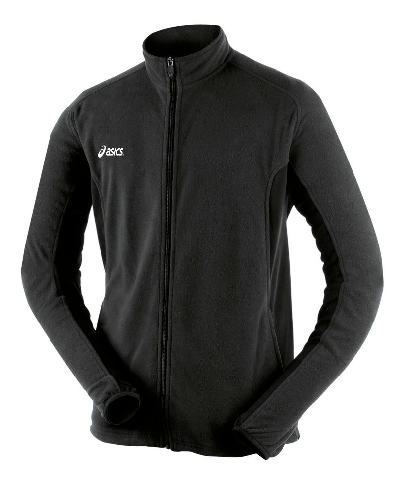 ASICS Team Micro Fleece Warm-Up Unhooded Jacket