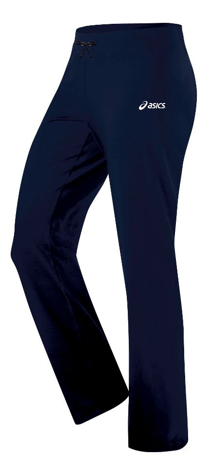Womens ASICS Fleece Warm-Up Pant