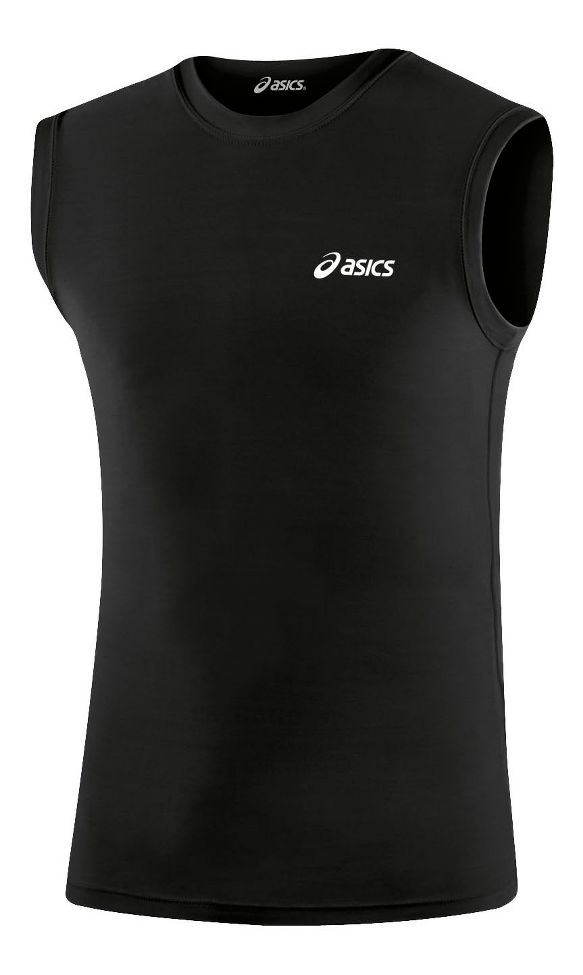 Mens ASICS Compression Sleeveless Technical Tops