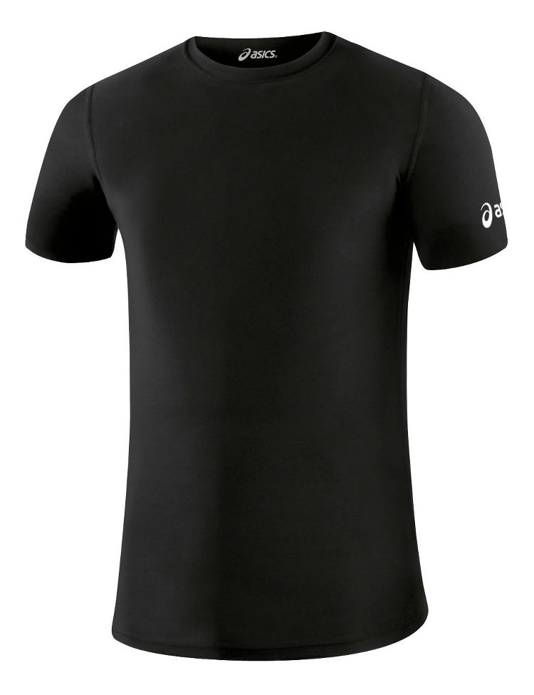 Mens ASICS Compression Short Sleeve Technical Tops