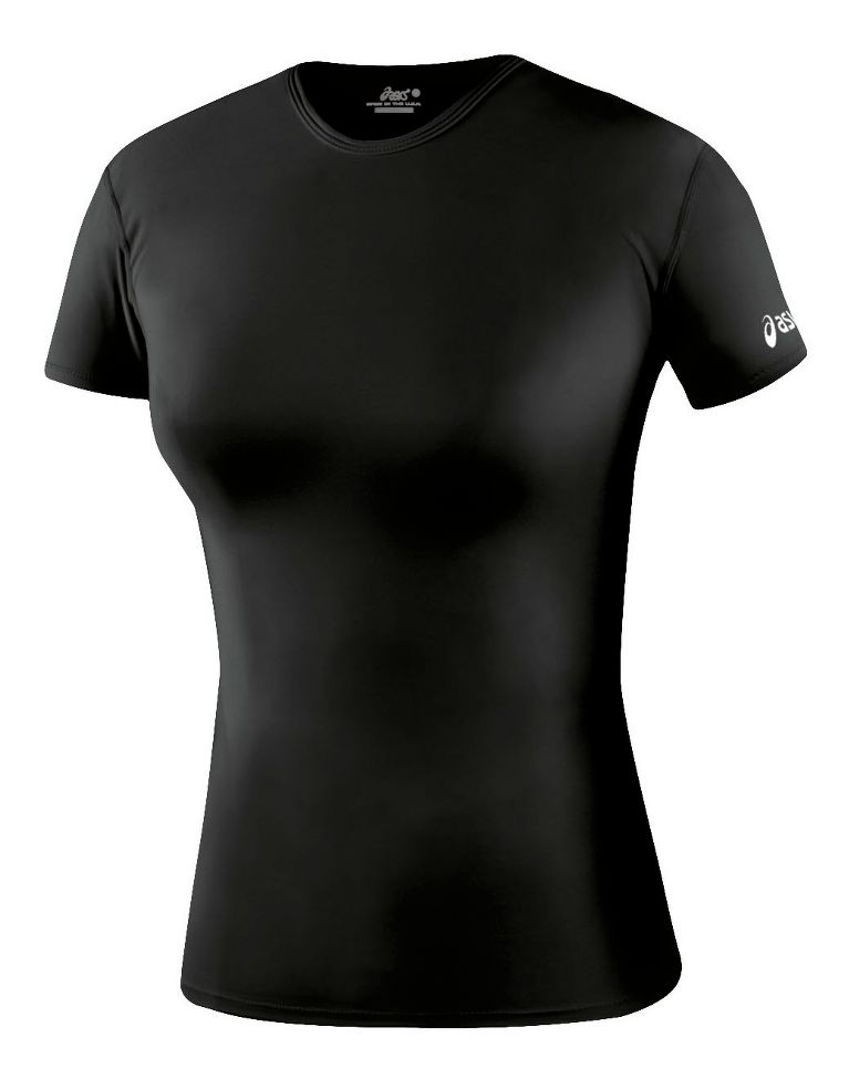 Womens ASICS Compression Short Sleeve Technical Tops