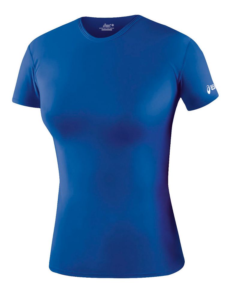 Womens ASICS Compression Short Sleeve Technical Tops