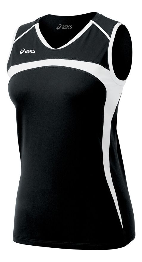 Womens ASICS Ace Jersey Sleeveless Technical Tops