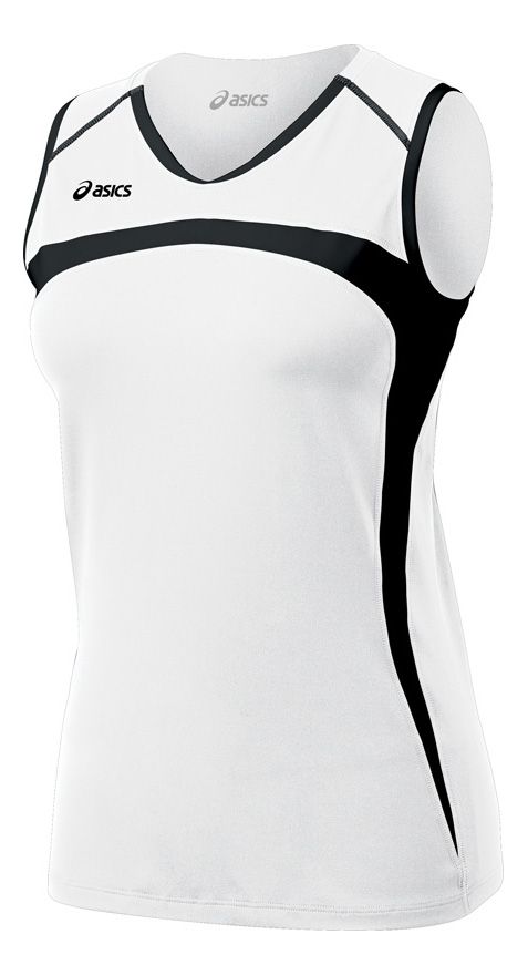 Womens ASICS Ace Jersey Sleeveless Technical Tops