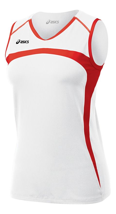 Womens ASICS Ace Jersey Sleeveless Technical Tops