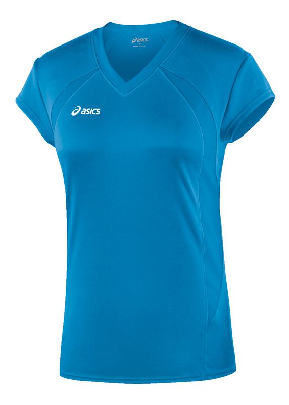 Womens ASICS Bero Jersey Short Sleeve Technical Tops