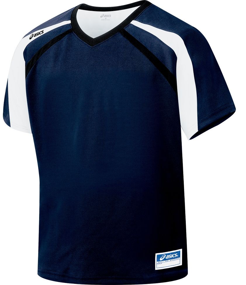 Mens ASICS Crosse Jersey Short Sleeve Technical Tops