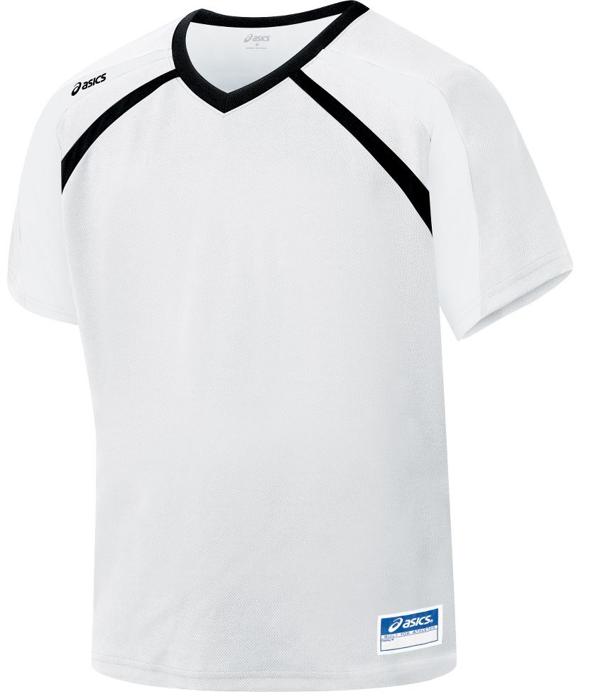Mens ASICS Crosse Jersey Short Sleeve Technical Tops