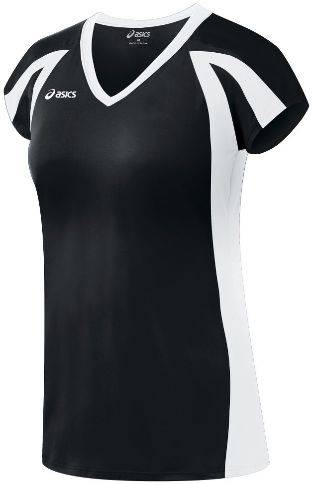 Womens ASICS Domain Jersey Short Sleeve Technical Tops