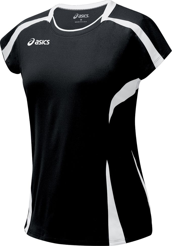 Womens ASICS Blocker Jersey Short Sleeve Technical Tops