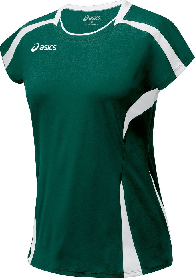 Womens ASICS Blocker Jersey Short Sleeve Technical Tops