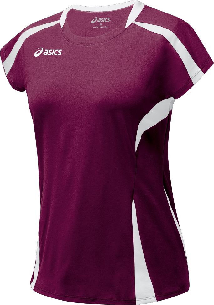 Womens ASICS Blocker Jersey Short Sleeve Technical Tops