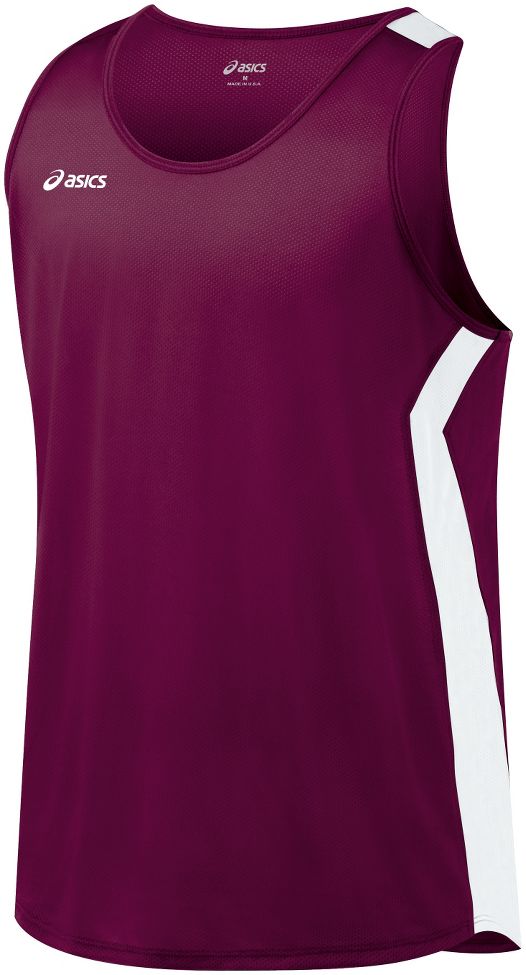 Mens ASICS Intensity Singlet Technical Tops