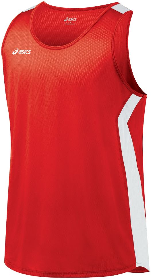 Mens ASICS Intensity Singlet Technical Tops