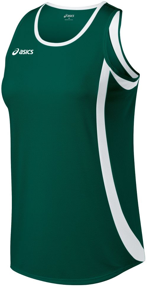 Womens ASICS Intensity Singlet Technical Tops