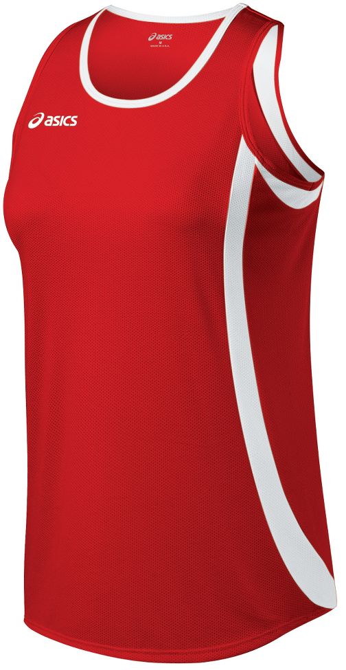 Womens ASICS Intensity Singlet Technical Tops