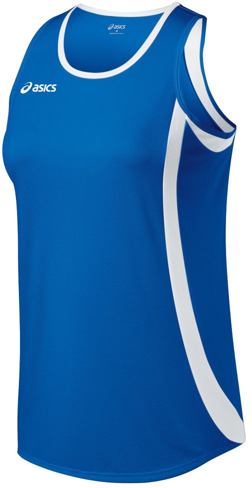 Womens ASICS Intensity Singlet Technical Tops