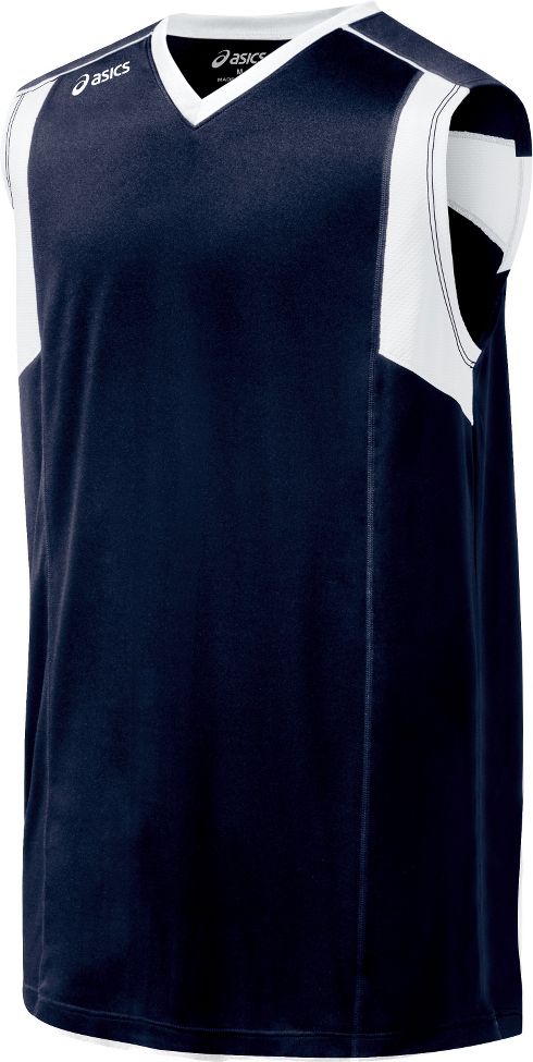 Mens ASICS Top Spin Jersey Sleeveless Technical Tops