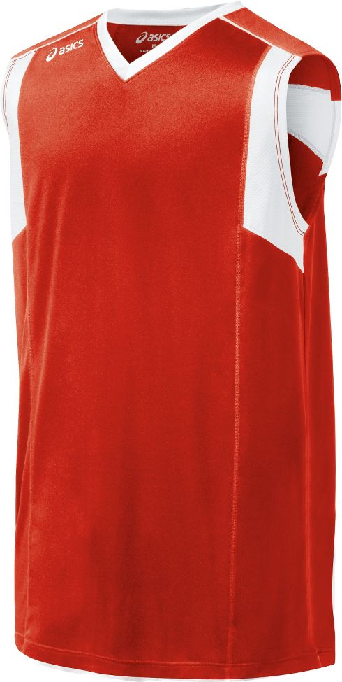 Mens ASICS Top Spin Jersey Sleeveless Technical Tops