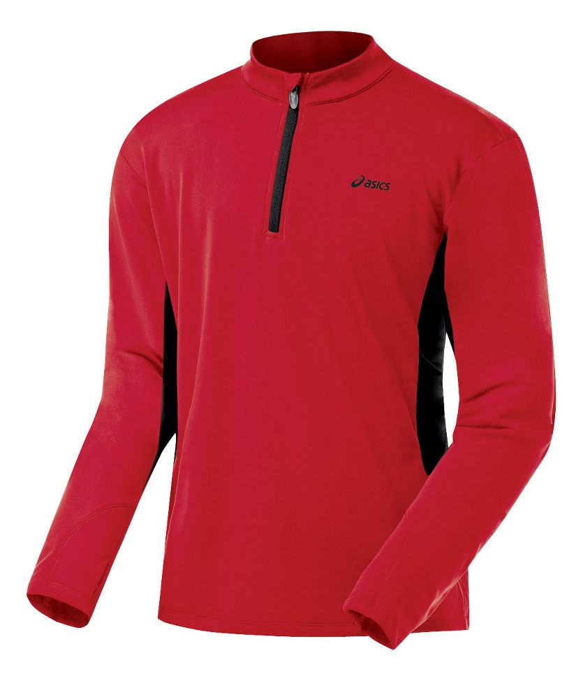 Mens ASICS Thermopolis XP Half Zip Long Sleeve 1/2 Zip Technical Tops
