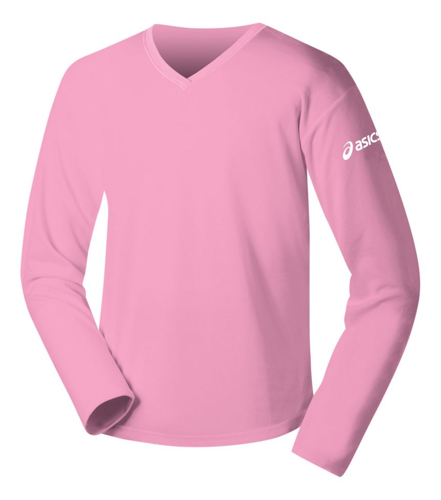 Womens ASICS Ready-Set T Long Sleeve No Zip Technical Tops