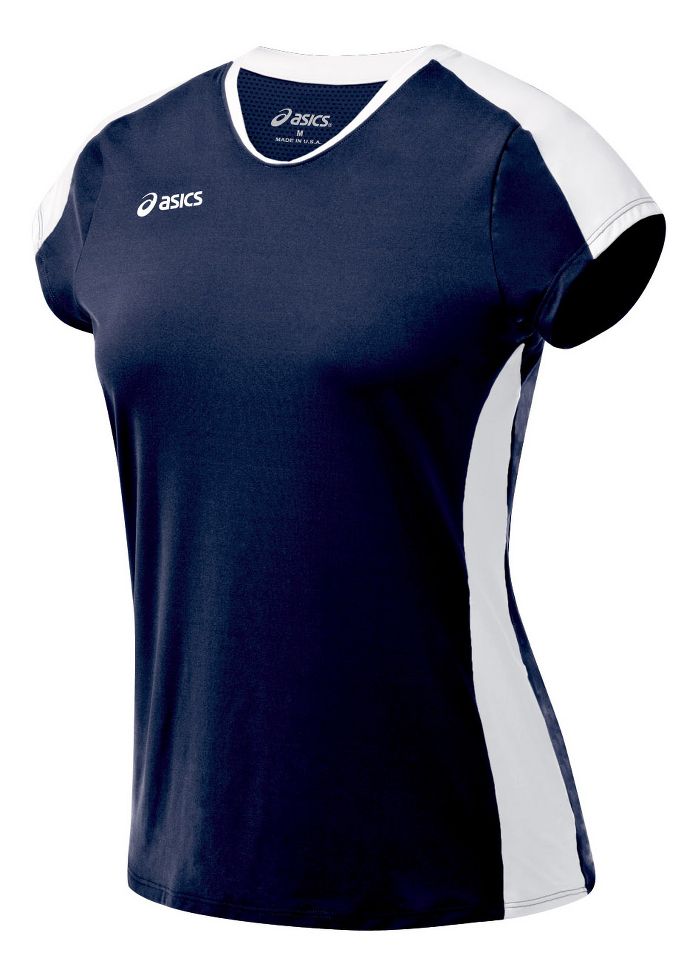 Womens ASICS Striker Cap Sleeve Short Sleeve Technical Tops