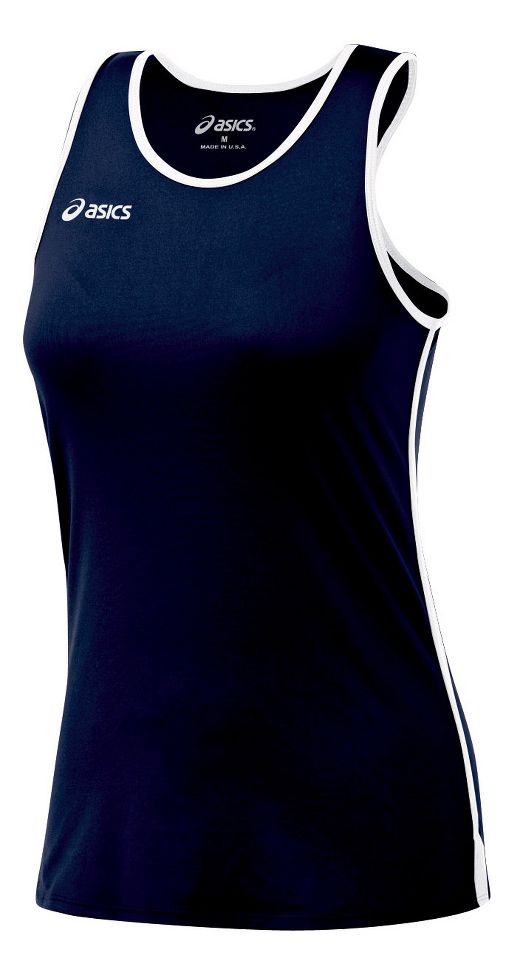 Womens ASICS Field Shimmel Tanks Technical Tops