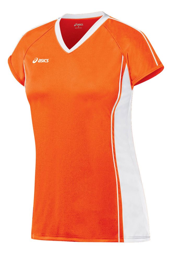 Womens ASICS Replay Jersey Short Sleeve Technical Tops