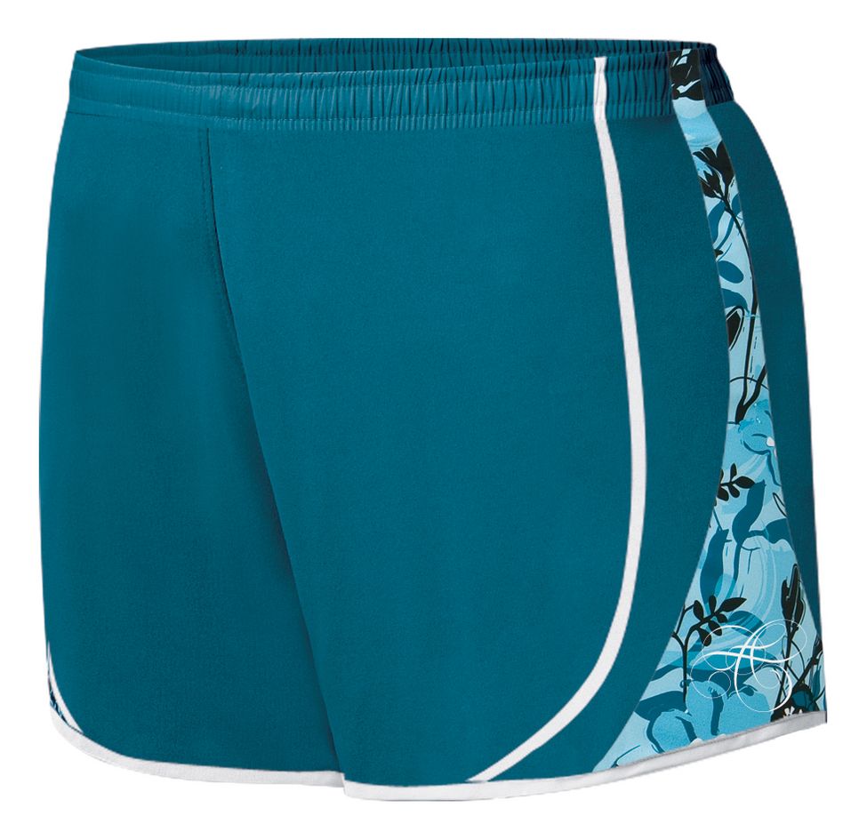 Womens ASICS AYAMi Print Lined Shorts