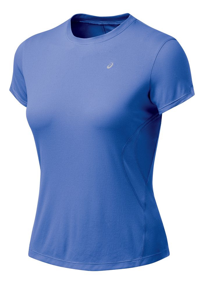 Womens ASICS Favorite Short Sleeve Short Sleeve Technical Tops