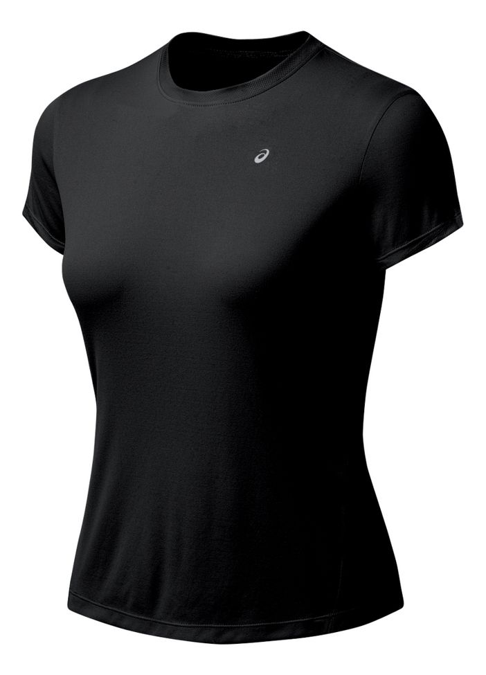 Womens ASICS Favorite Short Sleeve Short Sleeve Technical Tops