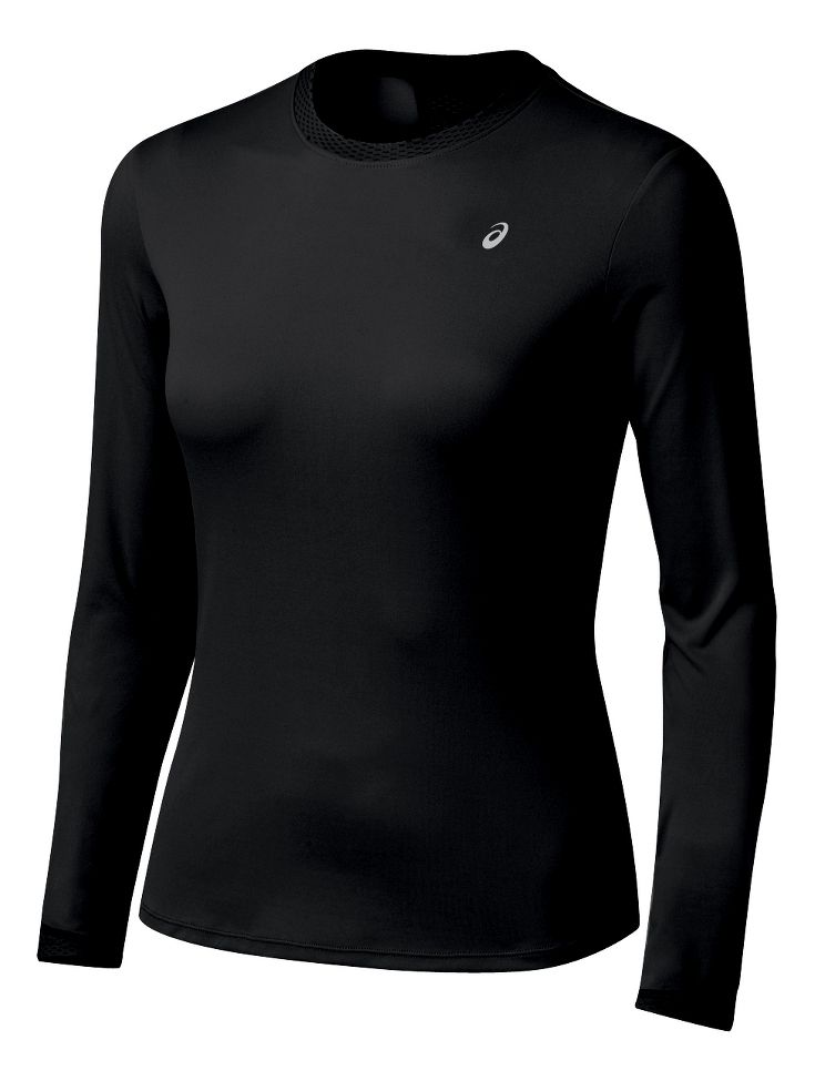 Womens ASICS Favorite Long Sleeve Long Sleeve No Zip Technical Tops