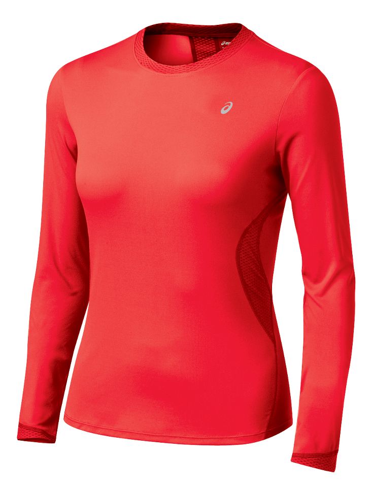 Womens ASICS Favorite Long Sleeve Long Sleeve No Zip Technical Tops