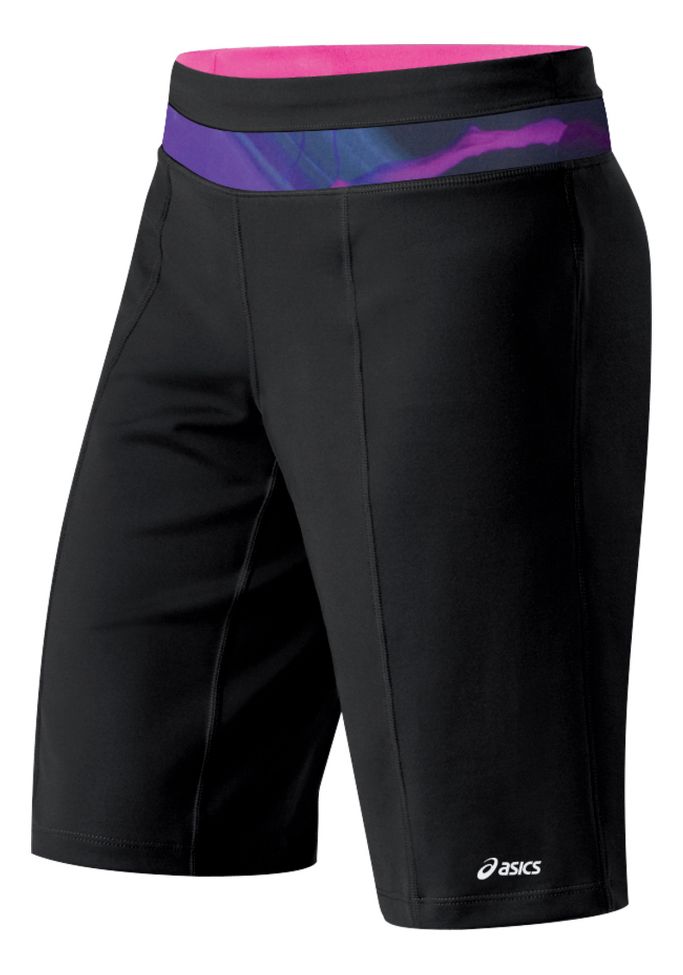 Womens ASICS Abby Long Short Fitted Shorts