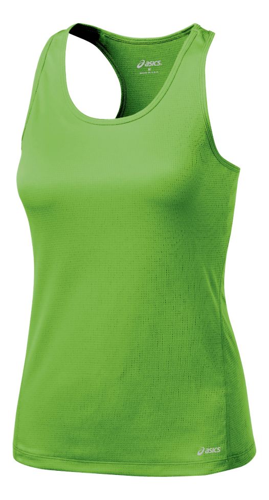 Womens ASICS Core Shimmel Tanks Technical Tops