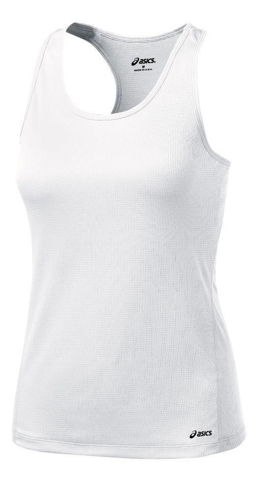 Womens ASICS Core Shimmel Tanks Technical Tops