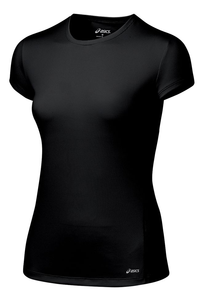 Womens ASICS Core Short Sleeve Short Sleeve Technical Tops