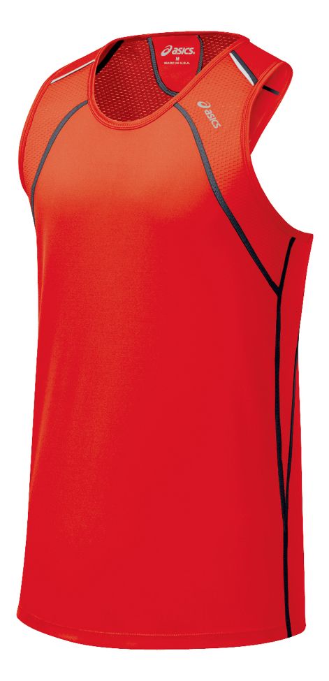 Mens ASICS ARD Singlet Technical Tops