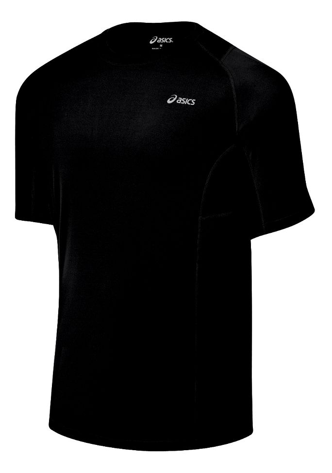 Mens ASICS Favorite Short Sleeve Short Sleeve Technical Tops