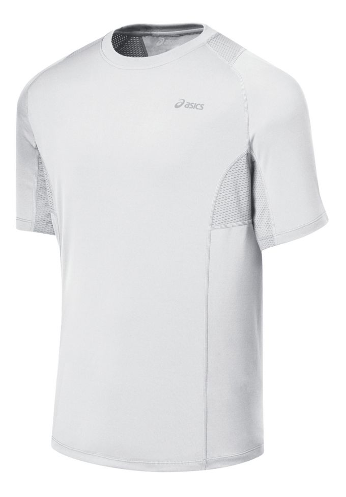 Mens ASICS Favorite Short Sleeve Short Sleeve Technical Tops