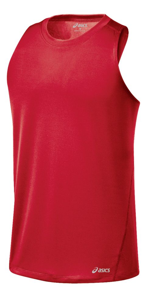 Mens ASICS Core Singlets Technical Tops at Road Runner Sports