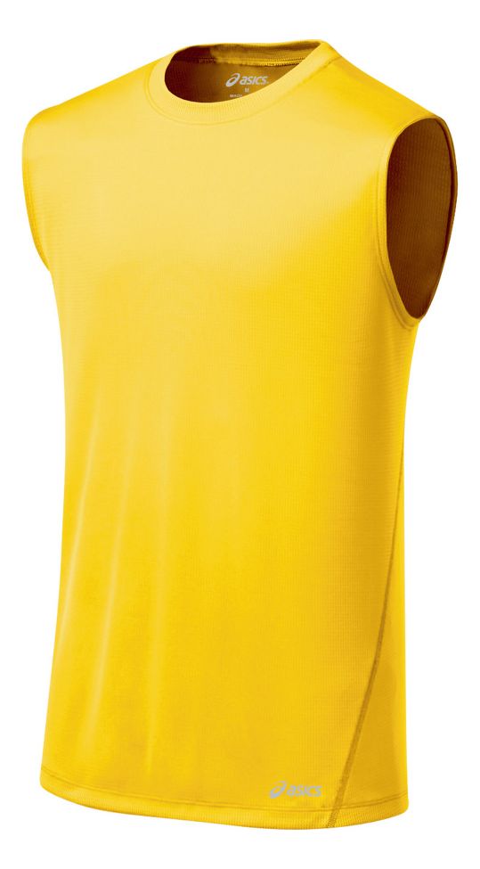 Mens ASICS Core Tank Technical Tops