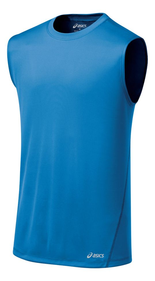 Mens ASICS Core Tank Technical Tops
