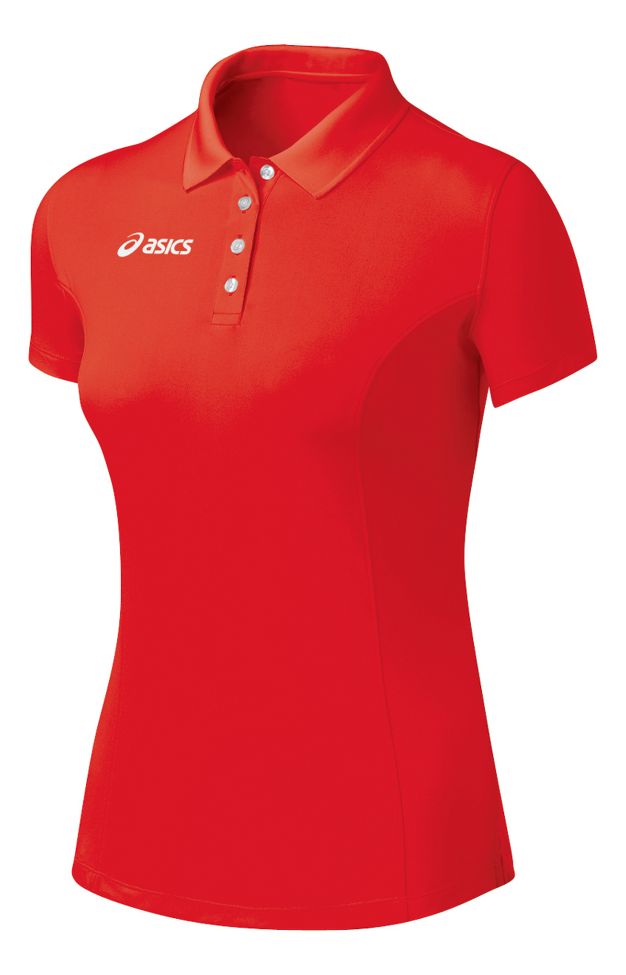 Womens ASICS Official Polo Short Sleeve Technical Tops