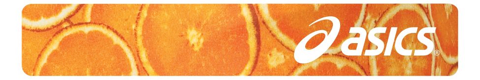 Womens ASICS Printed Headband Headwear