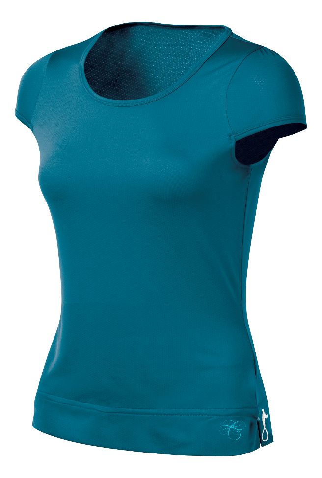 Womens ASICS AYAMi Short Sleeve Technical Tops
