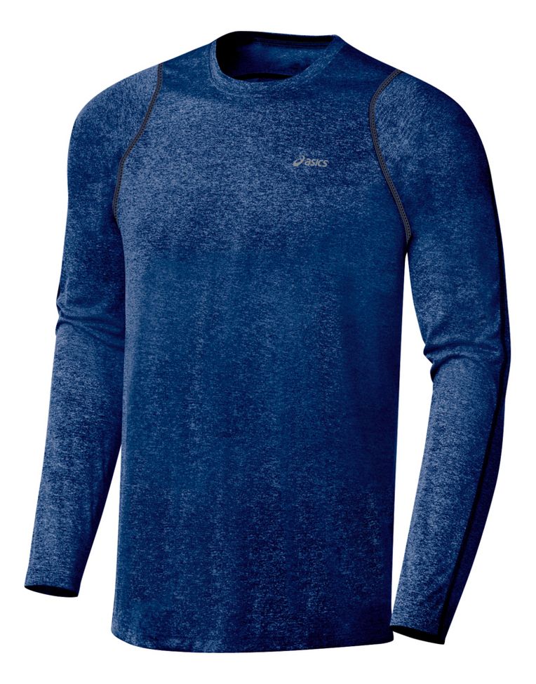 Mens ASICS Everyday Long Sleeve Long Sleeve No Zip Technical Tops