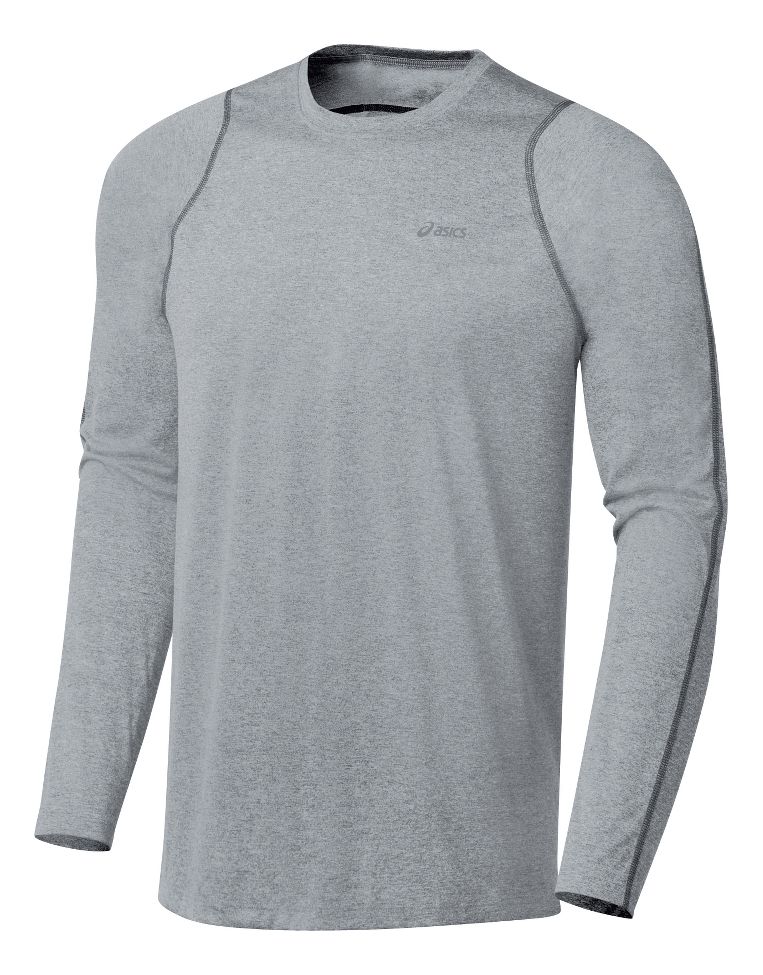Mens ASICS Everyday Long Sleeve Long Sleeve No Zip Technical Tops
