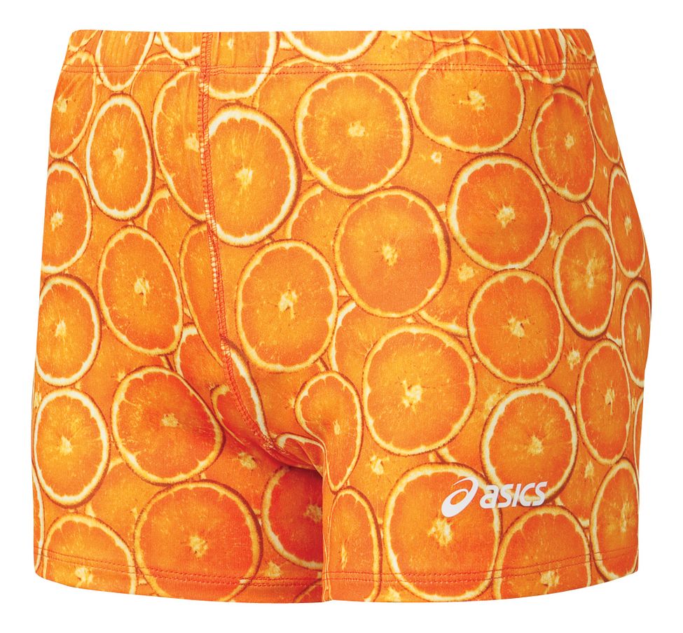 Womens ASICS Citrus Fitted Shorts